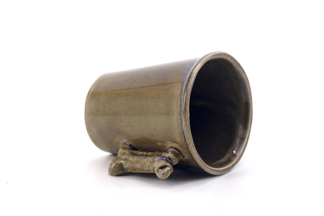 Koffiemok Blijvertje voor de hondenliefhebber in Lorenzo glazuur