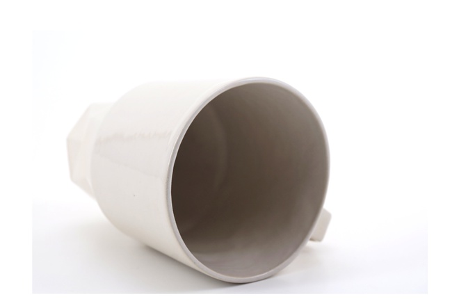 Geomotto beker 30cl Winterwit met oor