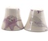 Set van twee kopjes Annabel in wit en rose glazuur