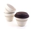 Cup TO-GO in Kiezel glazuur glans