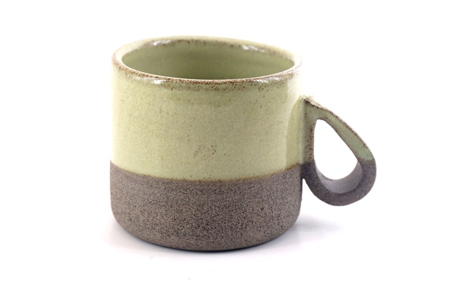 Goccia beker in matcha green glazuur