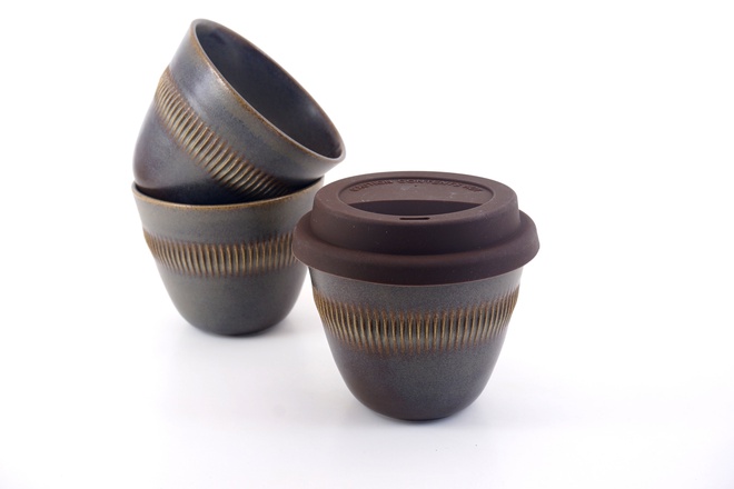 Cup TO-GO in Heide glazuur