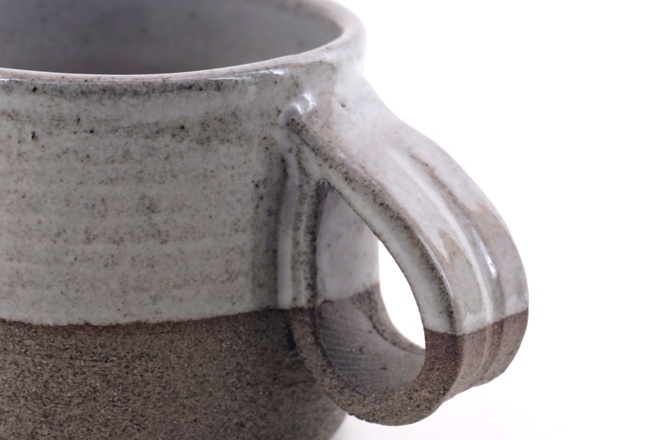 Goccia beker kiezel glans glazuur