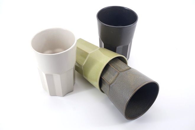 015Beker kleur Winterwit glans