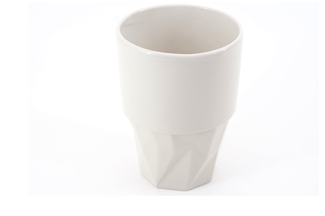 Geomotto beker 30cl Winterwit zonder oor