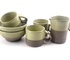 Goccia kom matcha green glazuur