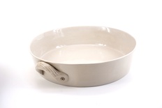 Ovenschaal schroef ø 24cm Kiezel