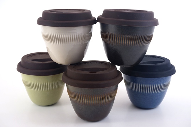 Cup TO-GO in Heide glazuur