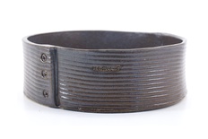 Schaal geribbeld groot kleur Winterheide