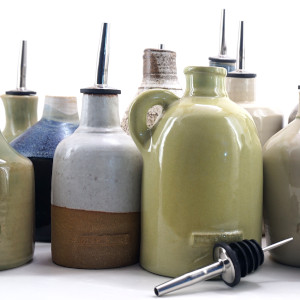 Handgemaakt oliefles