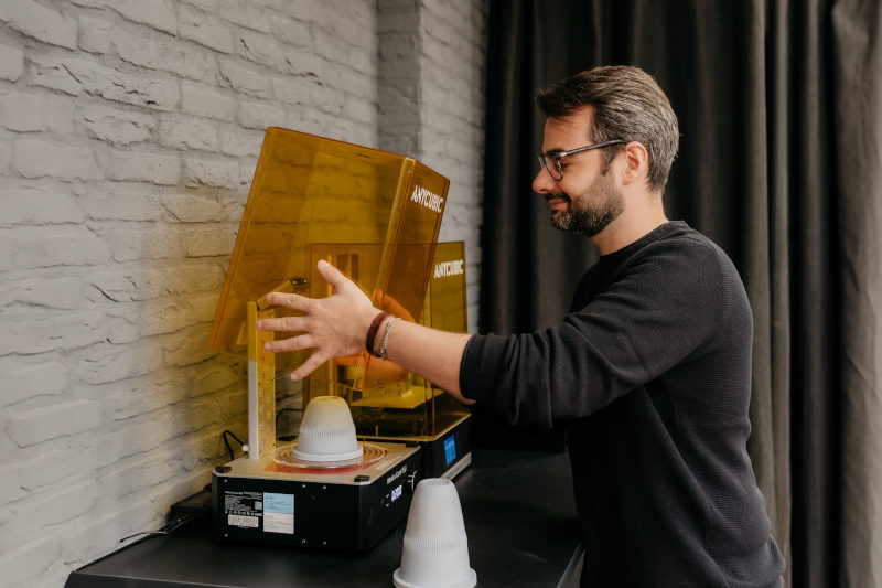 Lorenzo print in 3D de cup to go design